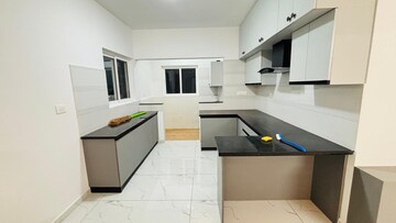 Kitchen in 3 BHK Apartment at Trendsquares Ambience, Thanisandra Main Road – for Rent