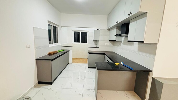 Kitchen, trendsquares-ambience 3 Bedroom 1535 Sq.Ft. Apartment In Thanisandra Main Road Bangalore 8822563