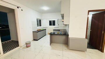 Kitchen in 3 BHK Apartment at Trendsquares Ambience, Thanisandra Main Road – for Rent