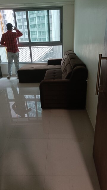 Living Room in 2 BHK Apartment at Kalpataru Immensa, Kolshet Road – for Rent