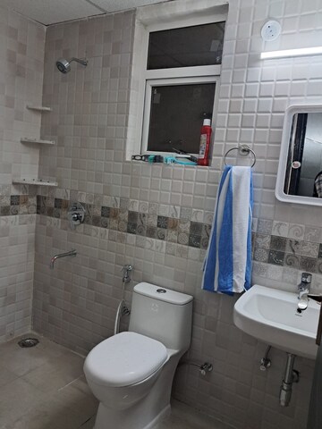 Bathroom in 2.5 BHK Apartment at Signature Global SCO, Sohna Sector 36 – for Rent