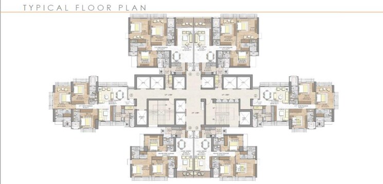 Master Plan, sugee-marina-bay 4 Bedroom 2894 Sq.Ft. Apartment In Worli Mumbai 8822587