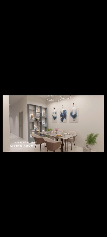 Floor Plan in 2 BHK Apartment at Origin Claremont, Goregaon East – for Sale
