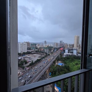 Balcony in 3 BHK Apartment at Oberoi Sky City, Khande Rao Dongari – for Sale
