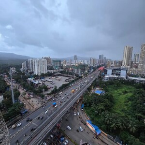 3 BHK Apartment – Exterior View View at Oberoi Sky City, Khande Rao Dongari - for Sale