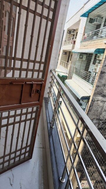 Balcony in 3 BHK Builder Floor at Dwarka Mor – for Rent