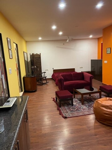 Living Room in 6+ BHK Independent House at Maharani Bagh – for Rent