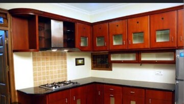 Kitchen in 2 BHK Builder Floor at Khanpur – for Rent