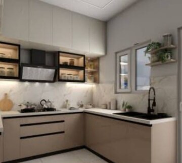 Kitchen in 2 BHK Builder Floor at Khanpur – for Rent