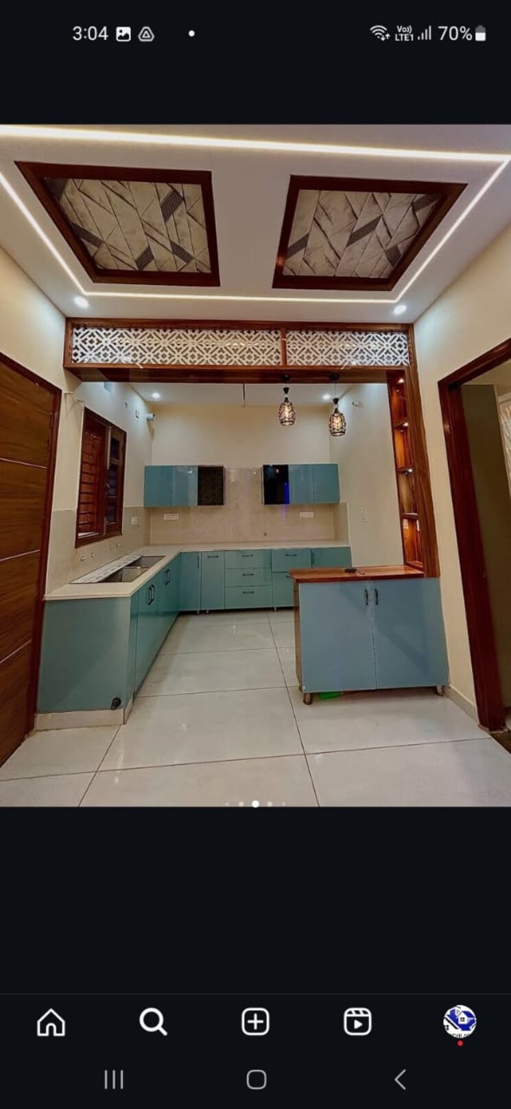 Kitchen, sector 33 2 Bedroom 2070 Sq.Ft. Builder Floor In Sector 33 Faridabad 8822682