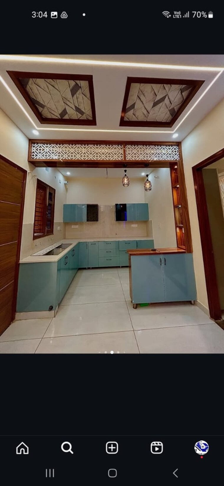 Kitchen, sector 33 2 Bedroom 2070 Sq.Ft. Builder Floor In Sector 33 Faridabad 8822682