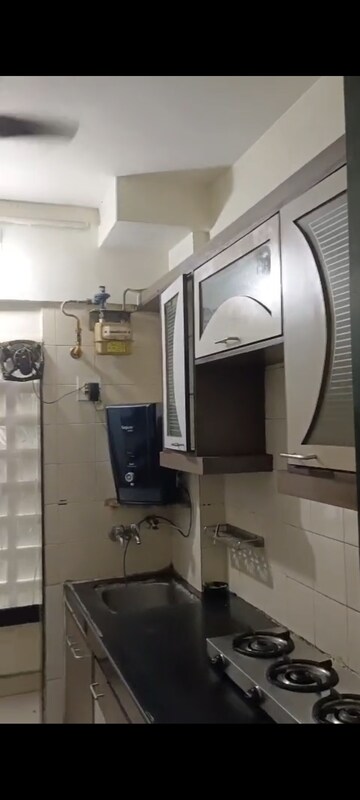 Bathroom in 1 BHK Apartment at Kshitij CHS, Goregaon East – for Sale