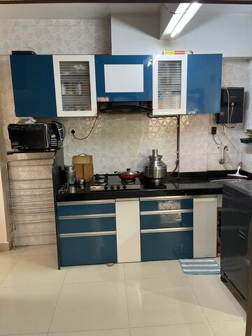 Kitchen in 1 BHK Apartment at Runwal Plaza, Vartak Nagar – for Sale