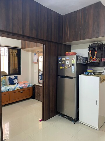 Kitchen in 1 BHK Apartment at Runwal Plaza, Vartak Nagar – for Sale