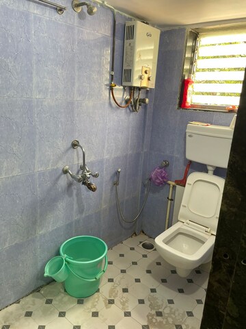Bathroom in 1 BHK Apartment at Runwal Plaza, Vartak Nagar – for Sale