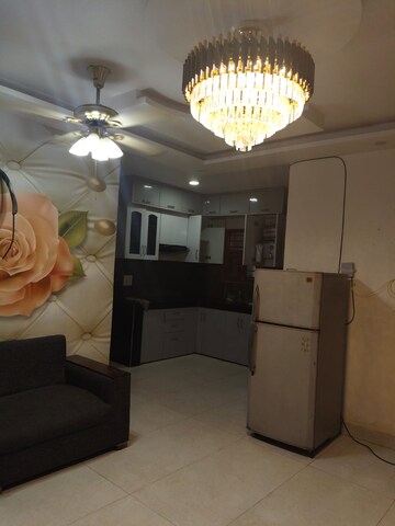 Living Room in 3 BHK Builder Floor at Dwarka Mor – for Rent