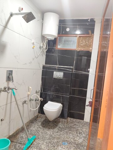 Bathroom in 3 BHK Builder Floor at Dwarka Mor – for Rent