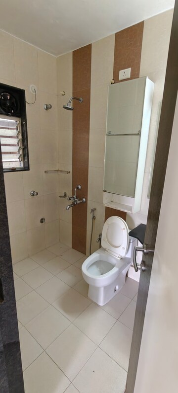 Bathroom in 3 BHK Apartment at Model Colony – for Rent
