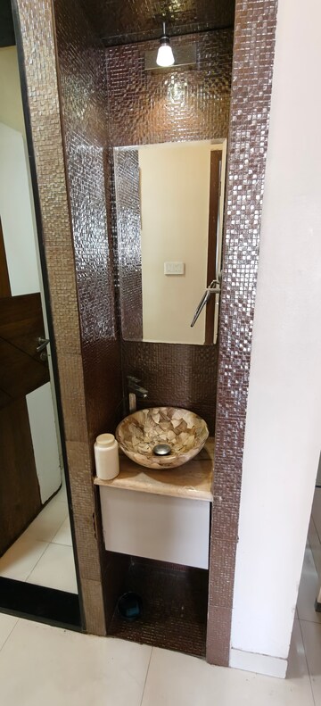 Bathroom in 3 BHK Apartment at Model Colony – for Rent