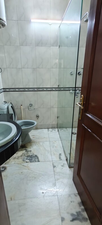 Bathroom in 3 BHK Builder Floor at Greater Kailash I – for Sale