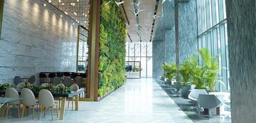 Balcony in  Office Space at Lodha Supremus Worli, Worli – for Rent