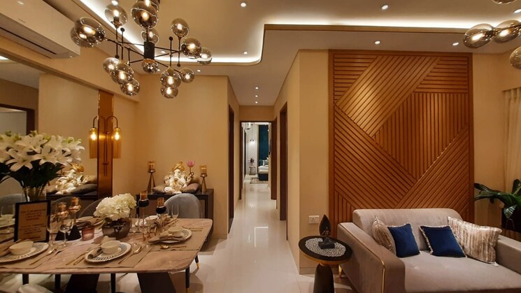 Living Room, lodha-codename-premier 3 Bedroom 960 Sq.Ft. Apartment In Dombivli East Thane 8822912