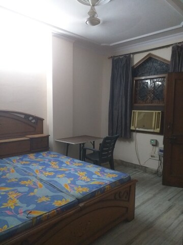 Bedroom in 3 BHK Builder Floor at Old Rajinder Nagar – for Rent