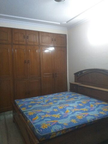 Bedroom in 3 BHK Builder Floor at Old Rajinder Nagar – for Rent