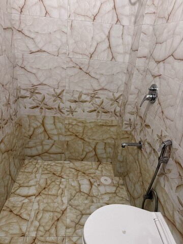 Bathroom in 1.5 BHK Apartment at Sethia Sea View, Goregaon West – for Rent