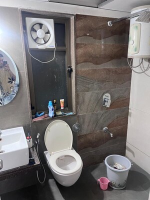 Bathroom in 4 BHK Villa at Prahlad Nagar – for Sale