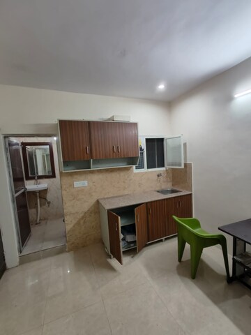 Kitchen in 1 RK Builder Floor at Freedom Fighters Enclave – for Rent