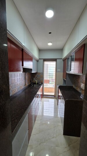 Kitchen in 3 BHK Apartment at Goyal Lakshchandi Heights, Goregaon East – for Sale