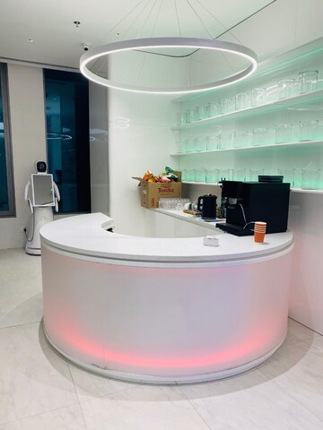 Kitchen in  Office Space at One Lodha Place, Lower Parel – for Rent