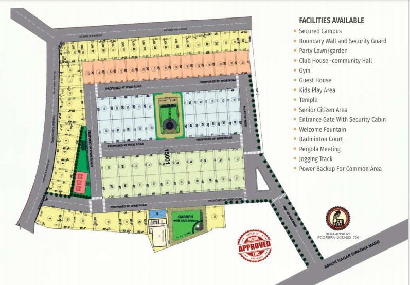 Plot For Sale in Dream Residency Sarkanda 