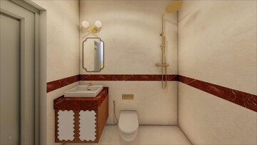 Bathroom in 4 BHK Villa at Succorro – for Sale