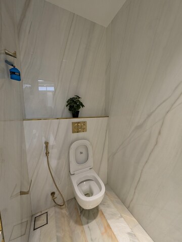 Bathroom in  Office Space at One Lodha Place, Lower Parel – for Rent
