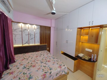 Bedroom in 3 BHK Apartment at Godrej Seven, Joka – for Rent