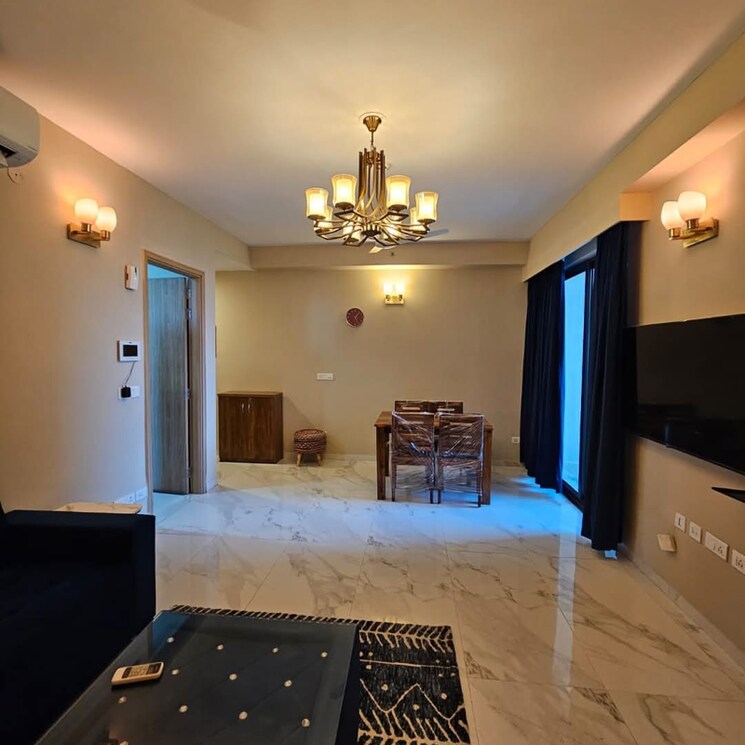 Living Room, m3m-skywalk 2 Bedroom 1406 Sq.Ft. Apartment In Southern Peripheral Road Gurgaon 8823144