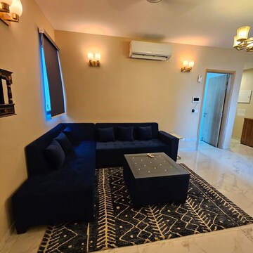 Living Room in 2 BHK Apartment at M3M Skywalk, Southern Peripheral Road – for Rent