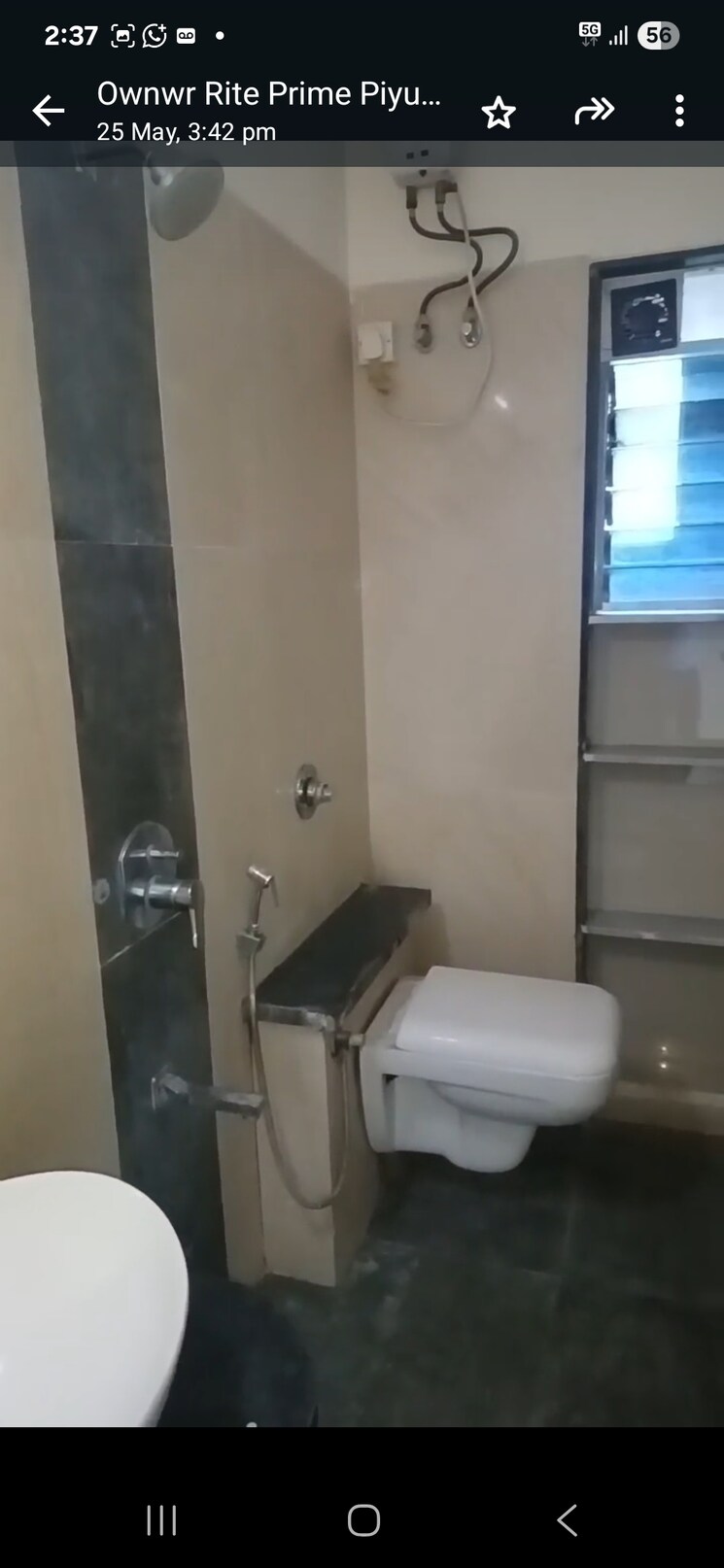 Bathroom, andheri west 4 Bedroom 1416 Sq.Ft. Apartment In Andheri West Mumbai 8823166
