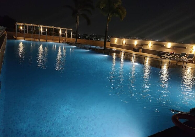 Swimming Pool, aparna-hillpark-lake-breeze 2 Bedroom 1300 Sq.Ft. Apartment In Chanda Nagar Hyderabad 8823200