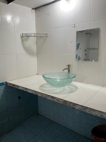 Bathroom in 1 RK Apartment at Piccadilly 1 CHS, Goregaon East – for Rent