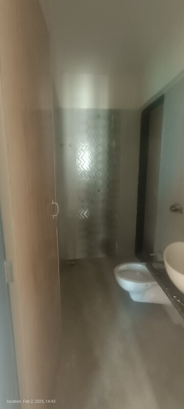 Bathroom in 1 BHK Apartment at Vihang Golden Hills, Owale – for Sale