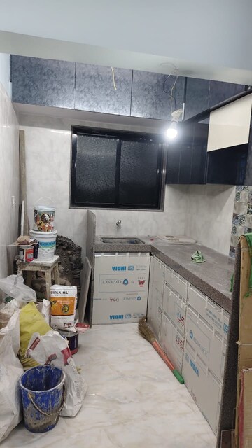 Kitchen in 1 BHK Apartment at Anita Nagar Chs, Kandivali East – for Rent