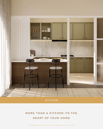 Kitchen in 3 BHK Villa at Siolim – for Sale