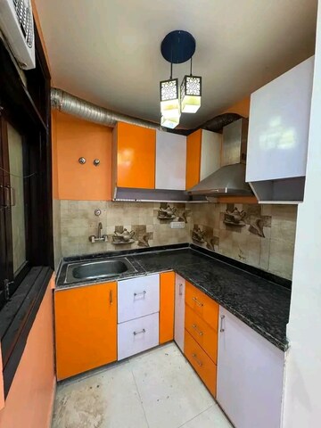Kitchen in 2 BHK Builder Floor at Saket – for Rent