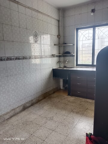 Kitchen in 1 BHK Apartment at Runwal Tower, Uthalsar – for Rent