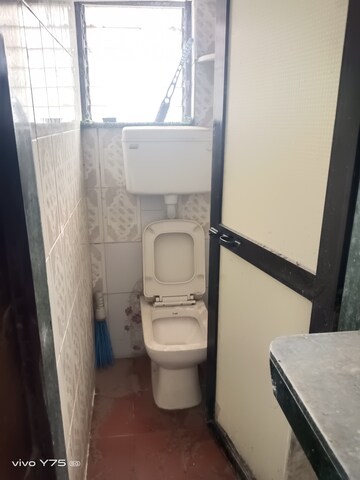 Bathroom in 1 BHK Apartment at Runwal Tower, Uthalsar – for Rent