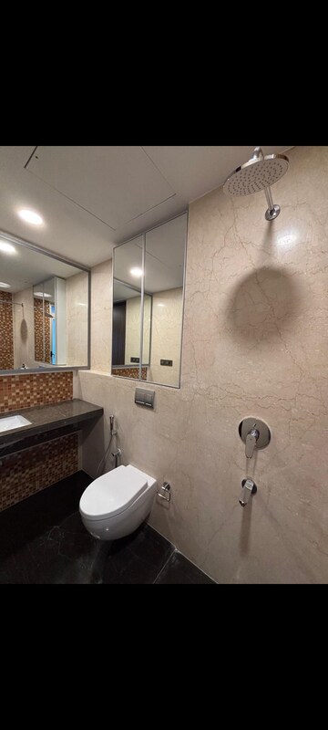 Bathroom in 2 BHK Apartment at Lodha The Park Tower 6, Worli – for Rent