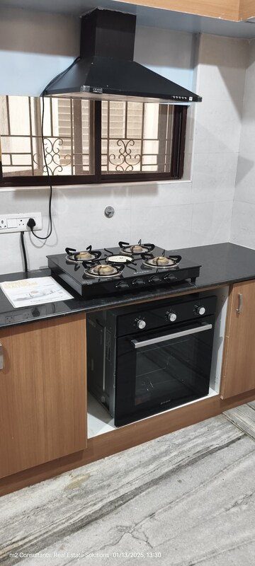 Kitchen in 4 BHK Apartment at Ranka Paradise, Ashok Nagar – for Rent
